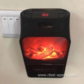 Wall-Outlet 3D Flame Quiet Portable Electric Ceramic Heaters